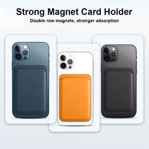 Portefeuille magnétique robuste en cuir PU pour cartes, support magnétique pour téléphone portable, étui portefeuille pour cartes de téléphone - Product Image 5