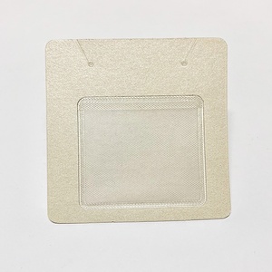 Petit sac en plastique MIO pour collier, 4*3.6cm, sac en PVC pour emballage de collier, <span class=keywords><strong>pochette</strong></span> en plastique pour emballage de bijoux - Product Image 3