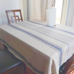 60x102&quot; 60x126&quot; White 100% <strong>Linen</strong> Flax Tablecloths Rectangular <strong>Table</strong> <strong>Linen</strong> for Banquet <strong>Table</strong> <strong>Cloth</strong> - Product Image 4