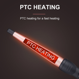 <span class=keywords><strong>Fer</strong></span> à <span class=keywords><strong>boucler</strong></span> professionnel <span class=keywords><strong>en</strong></span> céramique, outil de coiffure électrique conique de 1,5 pouce, chauffe rapide - Product Image 3