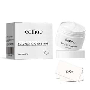 EELHOE strisce per il naso crema detergente per punti neri con riparazione esfoliante cerotto strappi per l'acne olio per la pelle punti neri naso nero - Product Image 1