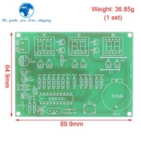 TZT DIY Kits AT89C2051 Horloge Électronique Tube Numérique LED Suite Module Électronique Pièces et Composants DC 9V - 12V