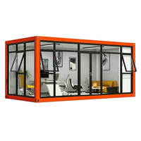 Conteneur Modulaire Préfabriqué en Acier Étanche de 40 pieds, Offre Spéciale, pour Bureau ou Cabine de Vie en Terre Infrangée