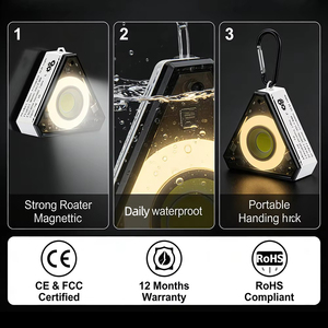 Mechanical Armor Style LED <strong>Night</strong> <strong>Light</strong> - <strong>Dimmable</strong> 3D Desk Lamp, Rechargeable Portable Camping <strong>Light</strong>, Creative Tech Gift for Kids - Product Image 3