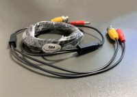 Venta caliente 5m 10m 15M 20M 30m 40M 50m BNC + DC Cable de extensión utilizado para cámara de sistema de seguridad CCTV DVR video