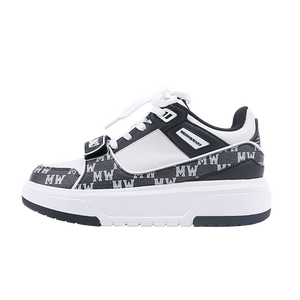 Chaussures montantes blanches personnalisées avec logo pour hommes, baskets de sport tendance, fabricant de baskets sur mesure, petites commandes - Product Image 2