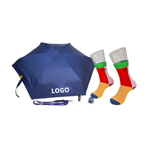 AI-MICH Customized Corporate Promotional Gift Set Lanyard Umbrella Wholesale Work Personalized Items Gifts