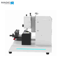 Machine de gravure CNC multifonctionnelle Magic-S7 pour bijoux, bracelet rotatif en métal plat doré, pendentif, bague