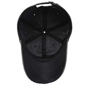 Gorra de béisbol de algodón personalizada para niños, OEM, lavada, de 6 paneles, corona suave, visera plana, con estampado en relieve, hebilla metálica, privada - Product Image 4