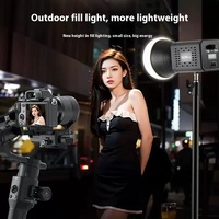 Lumière de studio photo et vidéo rechargeable HX-60S 60W pas chère, meilleure éclairage de studio pour TikTok