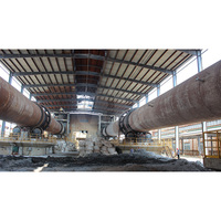 Four rotatif miniature à bas prix avec moteur, boîte de vitesses et roulement pour la production de ciment, économie d'énergie et haute capacité