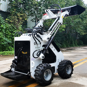 Mini-chargeuse compacte tout-terrain 890 kg sur roues/chenilles, homologuée CE, pour l'agriculture, facile à utiliser, en promotion - Product Image 2