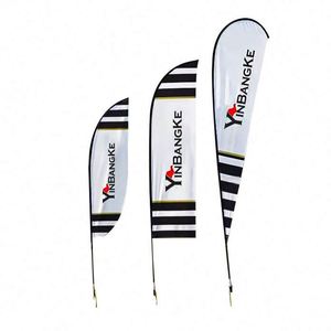 Wholesale Outdoor Flying Standard Advertising Beach <b>Flag</b> Promotion Feather <b>Flags</b>, Banners - Product Image 3