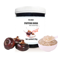 Popping Boba Bubble Tea dranken-toppings, fruit-sap geinfuseerde zakverpakkingen, aanpasbare Boba drankoplossingen, klaar om te consumberen