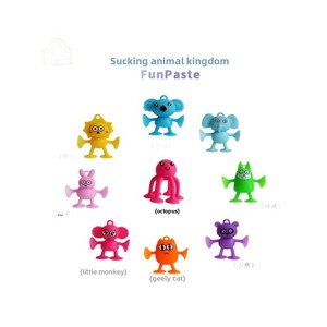 Figuras <span class=keywords><strong>de</strong></span> Animales con Ventosas, Lindas y Realistas, <span class=keywords><strong>de</strong></span> Plástico Suave TPR, Muñecos <span class=keywords><strong>de</strong></span> Elefante, Conejo, Pulpo y Mono, Más Vendidos - Product Image 4