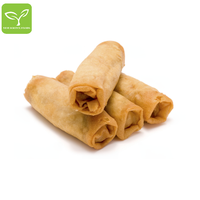 Rollos de primavera congelados, verduras convenientes para comidas rápidas y fáciles