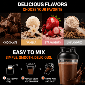 Proteína de Suero de Leche con Sabor a Chocolate, Fabricada en EE. UU., OEM/ODM, Suplemento Dietético, Alto en Proteínas, Fácil de Mezclar, para Adultos - Product Image 3