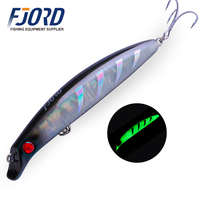 Leurre de pêche artificiel rigide FJORD coulant plus épais, type bâton, 98mm 18g, leurres Pencil Popper, accessoires de pêche, leurre Pencil
