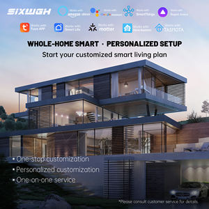 Sistema Domótico Inteligente SIXWGH para Toda la Casa, <span class=keywords><strong>Kit</strong></span> <span class=keywords><strong>de</strong></span> Automatización Tuya ZigBee Compatible con Alexa y Google Home para Control <span class=keywords><strong>de</strong></span> Iluminación y <span class=keywords><strong>Seguridad</strong></span> - Product Image 6