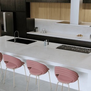 Losas de Cuarzo Avalanche – Piedra Sintética Blanca Premium para Encimeras de Cocina y Pisos - Product Image 1