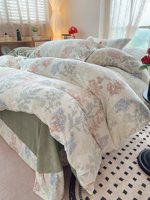 Textiles de maison et d'hôtel, dessin animé, 100% coton, écologiques, draps-housses, draps plats, housse de couette, couvre-lit, King/Super King, chambre à coucher française