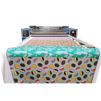 Machine de presse à chaud rotative automatique pour sublimation, machine de transfert thermique à rouleaux pour papier de sublimation