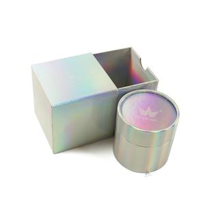 Crown Win Luxury Custom <b>Candle</b> Jar with Lid and Big Small Round Hat Gift Box <b>Advent</b> <b>Calendar</b> Cylinder Paper Tube Box Packaging - Product Image 3