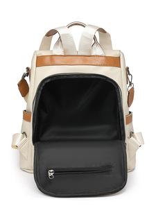 New Trendy Anti Theft Unisex Nylon Zipper Water-Proof Lightweight Laptop <b>Backpack</b> Large Capacity for Travel College Daily Use - Product Image 6