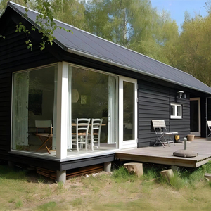 Modern Tiny Mobile Home Prefabricated Villa Steel Sandwich Panel Design for Apartment - Product Image 1