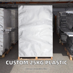 Sacs en PE personnalisés de 25 kg à fond carré, durables, avec feuille d'aluminium pour matériaux chimiques et emballage alimentaire - Product Image 2