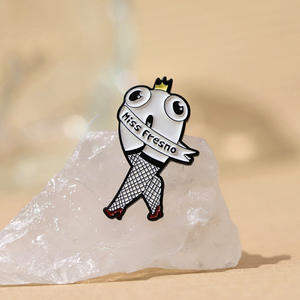 Fresno <span class=keywords><strong>Nightcrawlers</strong></span> émail dur épinglette jambes drôles broches sac à dos vêtements collier Badge accessoires bijoux cadeau fonte - Product Image 4