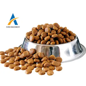 Floating Fish Food Pellet Extruder Animal Feed Making Machine dog cat feed puffing machine