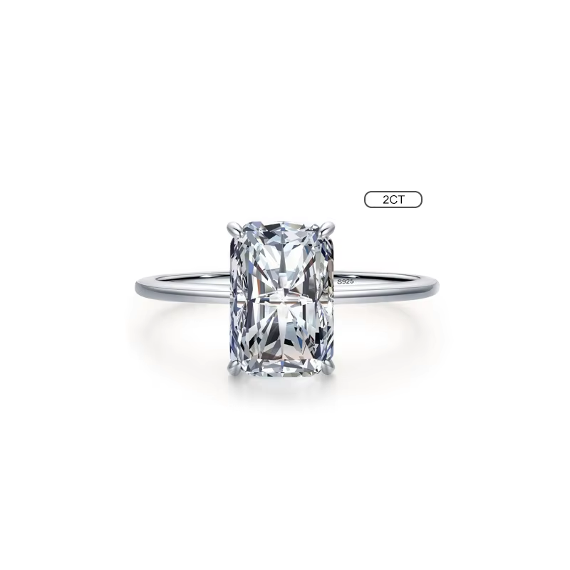 Silver +Zircon-2CT