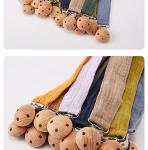 Attache-sucette créative tressée à la main pour bébé, chaîne anti-chute, produits de dentition pour bébé, cadeau, produits populaires, attache-sucette en gros - Product Image 3