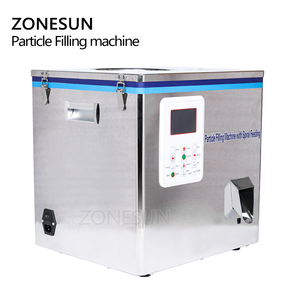 ZONESUN Semi-automatic Tea Sachet Coffee Bean Filling <b>Machine</b> Granule Medlar <b>Weighing</b> <b>Machine</b> Hardware Filler Packaging <b>Machine</b> - Product Image 3