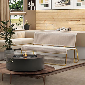 Allumeur USB 0.5L/H économiseur d'énergie de fourneau de cheminée d'éthanol de conception moderne compacte pour le camping d'hôtel et le matériel en acier de maison minuscule - Product Image 3