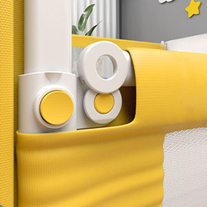 Sponda di Sicurezza Moderna Pieghevole per Lettino <span class=keywords><strong>da</strong></span> <span class=keywords><strong>Viaggio</strong></span> per Neonati e Bambini, Protezione Laterale per <span class=keywords><strong>Letto</strong></span>, Personalizzabile in Colore e Logo - Product Image 4