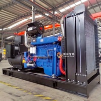 Générateur silencieux à refroidissement par eau Prime Power 350 kW, groupe électrogène diesel automatique 400 kVA, moteur Steyr 618 pour centrale d'alimentation en eau