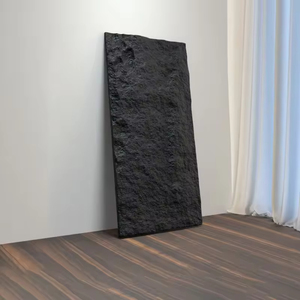 Revêtement de placage de roche artificiel en PU léger panneau mural en pierre 3D étanche pour chambre à coucher hôtel décor intérieur extérieur moderne - Product Image 2