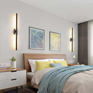 Lámpara de Pared LED Moderna, Ajustable, Estilo Nórdico, para Dormitorio, Luz de Noche - Product Image 1