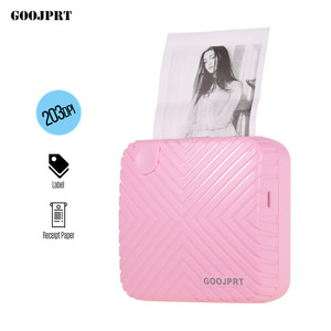 Wireless Label <strong>Printer</strong> Color Sticker Paper Roll Mini Portable Mobile Phone Pocket Photo <strong>Bluetooths</strong> <strong>Thermal</strong> <strong>Printer</strong> for Kids Gift - Product Image 5