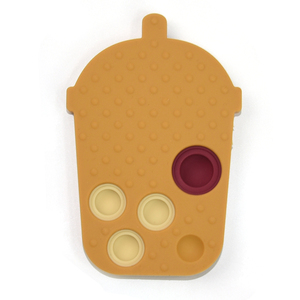 Wolife diseño Original masticar <span class=keywords><strong>mordedor</strong></span> de silicona bebé niños juguetes sensoriales masticables forma de té lechoso juguete silicona bebé <span class=keywords><strong>mordedor</strong></span> - Product Image 4