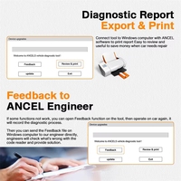 ANCEL AD410 Scanner OBD2 universel, outil de diagnostic automobile avec compatibilité OBD2 12V