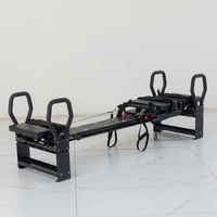 ROARFIT Microformer Pro, Reformer de Pilates portable et réglable, durable, avec structure en aluminium, pour studio de Pilates et salle de sport à domicile