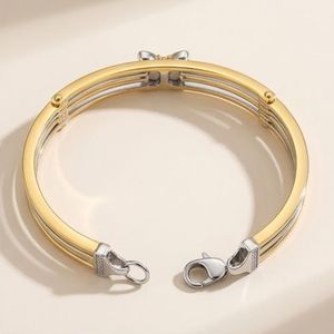 925 <b>Silver</b> Butterfly <b>Bracelet</b> for Women Two Tone Sterling <b>Silver</b> <b>Bracelet</b> Blue Butterfly <b>Charm</b> <b>Bracelet</b> Designer Fashion Jewelry - Product Image 2