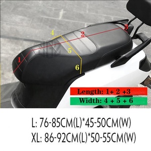 Housse de siège anti-dérapante en maille 3D pour PIAGGIO ZIP SP TYPHOON CITY FLY <span class=keywords><strong>50</strong></span> 100 125 150 - Product Image 2