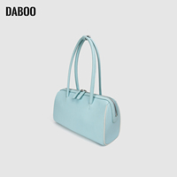 Importé Swift peau de vache oreiller sac doublure en toile de haute qualité logo personnalisé de luxe à une épaule sous les bras sacs pour les femmes