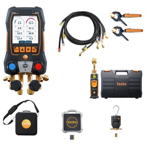 Testo 558s - Manifold numérique avec bloc 4 voies et écran tactile intuitif - Product Image 6