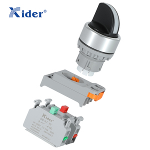Xider DB-A7-JX11F-D Hợp kim nhôm 3 vị trí Selector chuyển momentary push button chuyển - Product Image 3