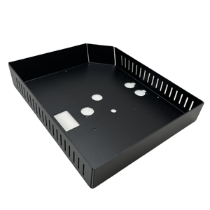 Forma Ultra-sottile in alluminio lamiera Laser taglio parte produzione polvere rivestimento assemblaggio prodotti finiti - Product Image 1